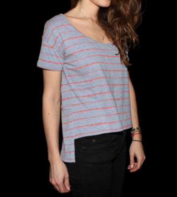Volcom W T-Shirt V. Co Lives blue heron