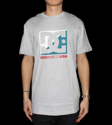 DC T-Shirt Cross grey heather