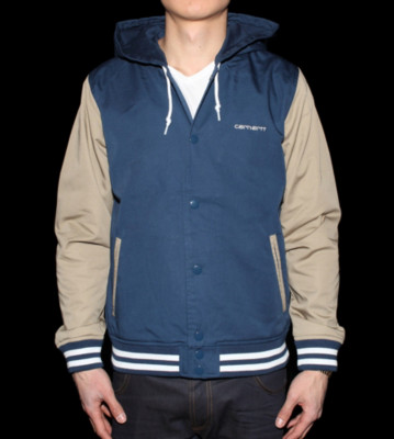 Carhartt Jacket Robson blue federal/beige horn