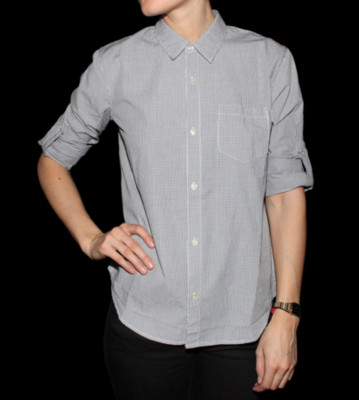 Carhartt W Shirt Metro blue indigo light stone washed