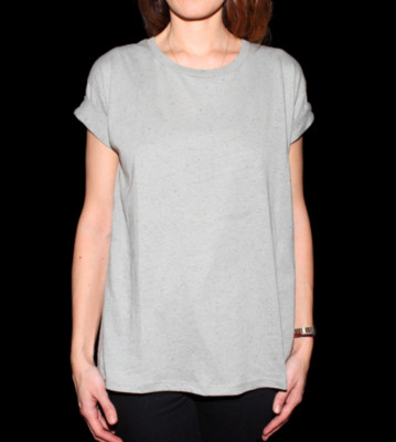 Carhartt W T-Shirt Oversized grey iron