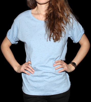 Carhartt W T-Shirt Oversized blue mineral