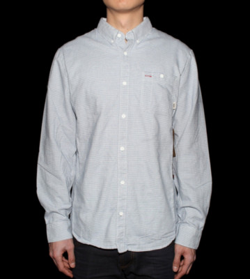 Vans Shirt Leland blue federal/blue strip