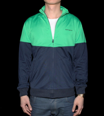 Carhartt Jacket Goal Track green shamrock/black colony