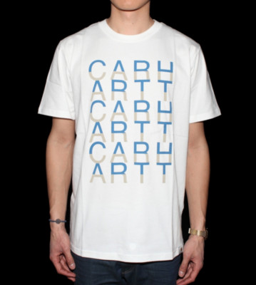 Carhartt T-Shirt Asimov white/multicolor