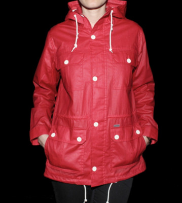 Carhartt W Jacket Canny red flame/white snow