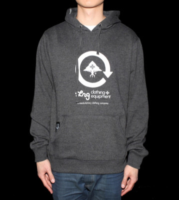 LRG Hooded CC black heather
