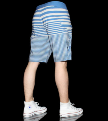 RVCA Boardshorts Going Up Trunk blue rolling