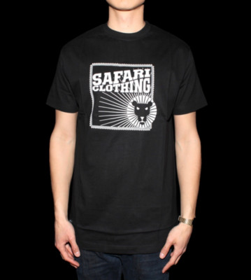 Safari T-Shirt Stamp black