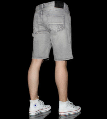 DC Shorts Deadlock grey faded grey