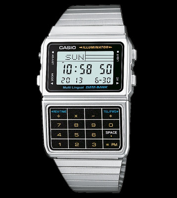 Casio Watch DBC-611E silver/black