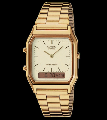 Casio Watch AQ-230GA gold