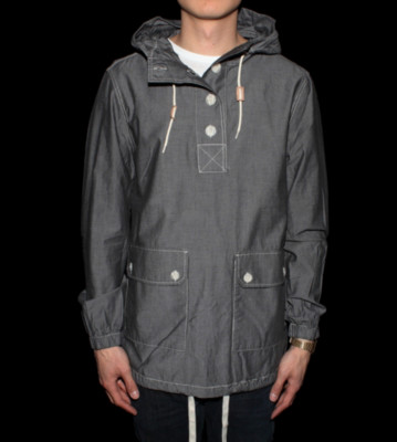 Wesc Shirt Oaklin black chambray