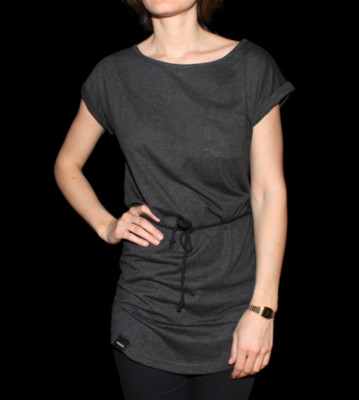 Wemoto W T-Shirt Kano black melange