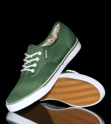 Gravis Shoes Slymz green fairway