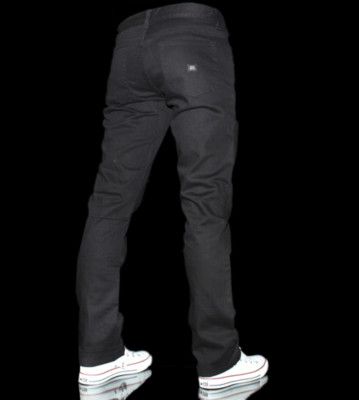 Krew Jeans K Slim black slub