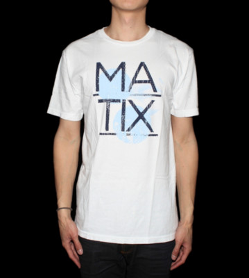 Matix T-Shirt Overprint white