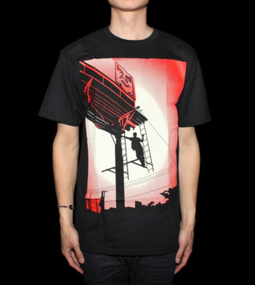 Obey T-Shirt Shepard Billboard black