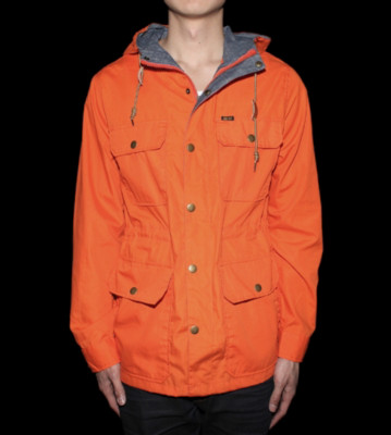 Obey Jacket Skyline orange