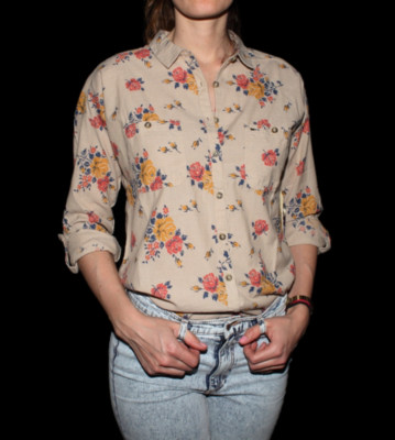 Obey W Shirt Gardner multicolor oatmeal
