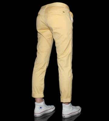 Obey W Jeans Hamptons Rollers yellow raffia