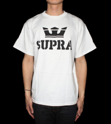 Supra T-Shirt Destroyer white