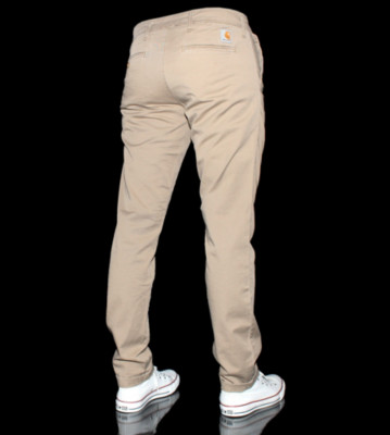 Carhartt Sid Pant Wichita brown leather craft washed