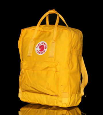Fjallraven Backpack Kanken yellow warm