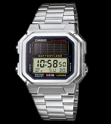 Casio Watch AL-190WD silver/black
