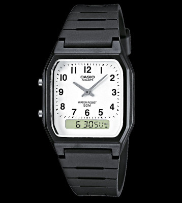 Casio Watch AW-48H black/white