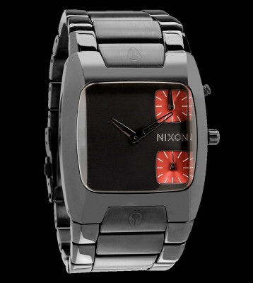 Nixon Watch The Banks grey gunmetal