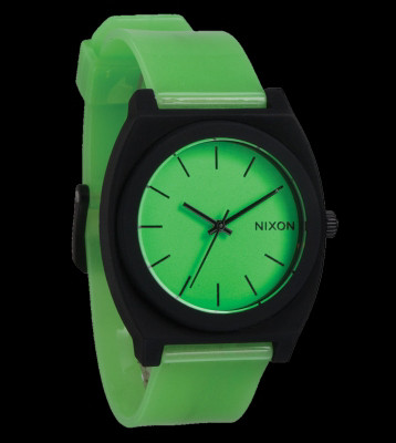 Nixon Watch The Time Teller P green glo
