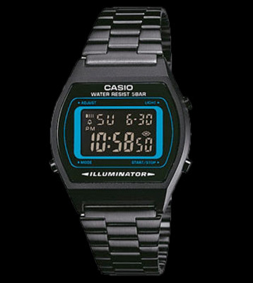 Casio Watch B640WB black/blue