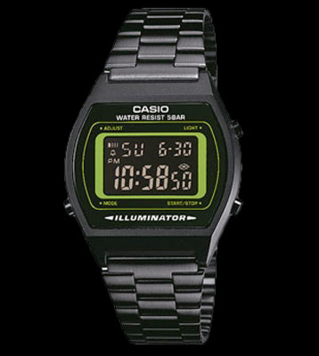 Casio Watch B640WB black/green