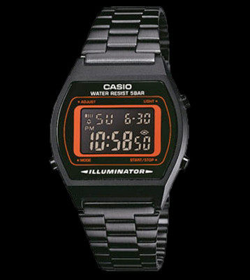 Casio Watch B640WB black/orange