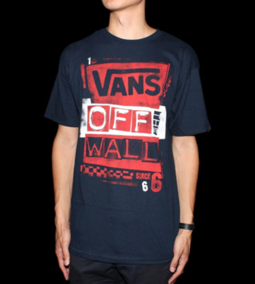 Vans T-Shirt Stenciled blue navy