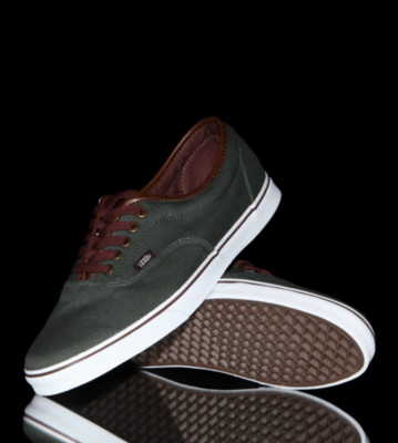 Vans Shoes LPE green deep fore