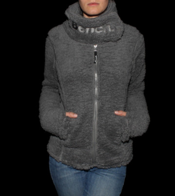 Bench W Zip Hooded Wolfhound grey smoked pearl