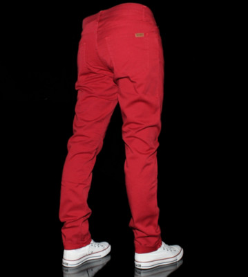 Carhartt Riot Pant Wichita red deep light mill washed