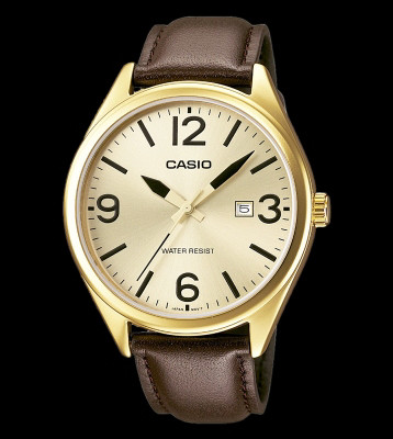 Casio Watch MTP-1342L black/gold