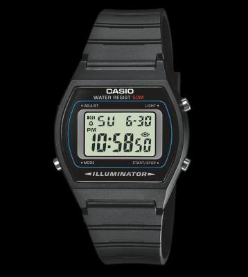 Casio Watch W-202 black/black