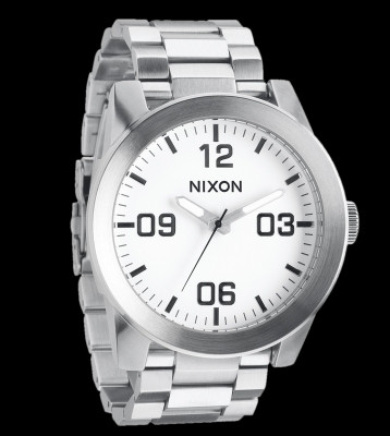 Nixon Watch The Corporal SS silver white