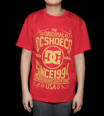 DC Kids T-Shirt American Made red athletic