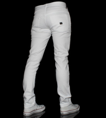 Krew Jeans K Skinny white