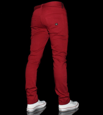 Krew Jeans K Skinny red