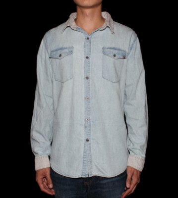 Insight Shirt Duane blue bleach classic