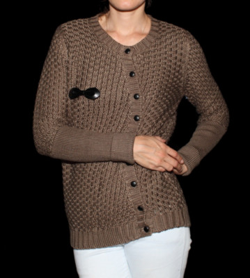 Volcom W Cardigan Stealing Beauty grey mustard