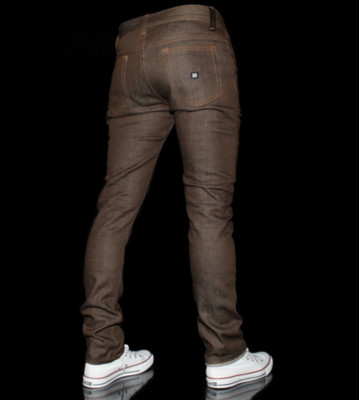 Krew Jeans K Skinny brown raw