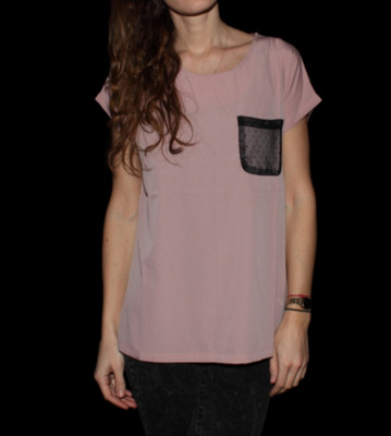 Element W T-Shirt Pepper pink new orchid