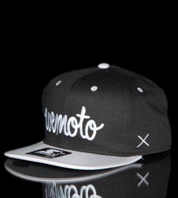 Wemoto Snap Cap Script black/grey
